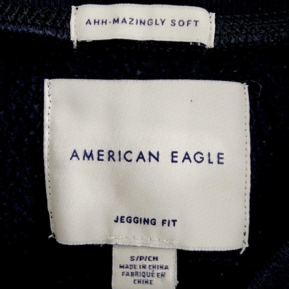 American Eagle Ahh-Mazingly Soft PEACE Sweatshirt Sz. Small - Picture 5 of 6